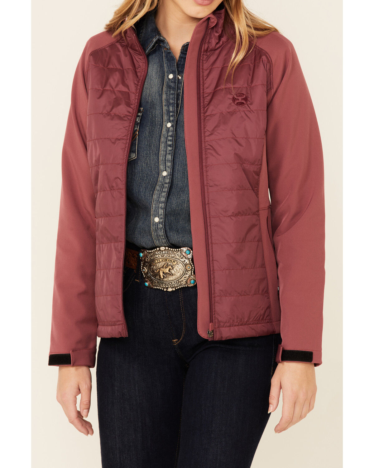 Image #3 - Hooey Women's Pink Puff Torso Jacket, , hi-res