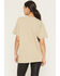 Image #4 - Merch Traffic Women's Bronco Country Short Sleeve Graphic Tee, Tan, hi-res