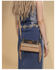 Image #3 - Wrangler Women's Southwestern Embroidered Fringe Wallet Crossbody Bag, Black, hi-res
