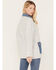 Image #4 - Colortree Women's Denim Sweater Cardigan, Grey, hi-res