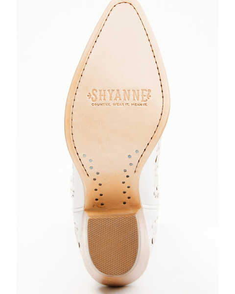 Image #7 - Shyanne Women's Danitza Western Boots - Snip Toe, White, hi-res
