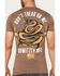 Image #3 - Howitzer Men's Tread Short Sleeve Graphic T-Shirt, Brown, hi-res