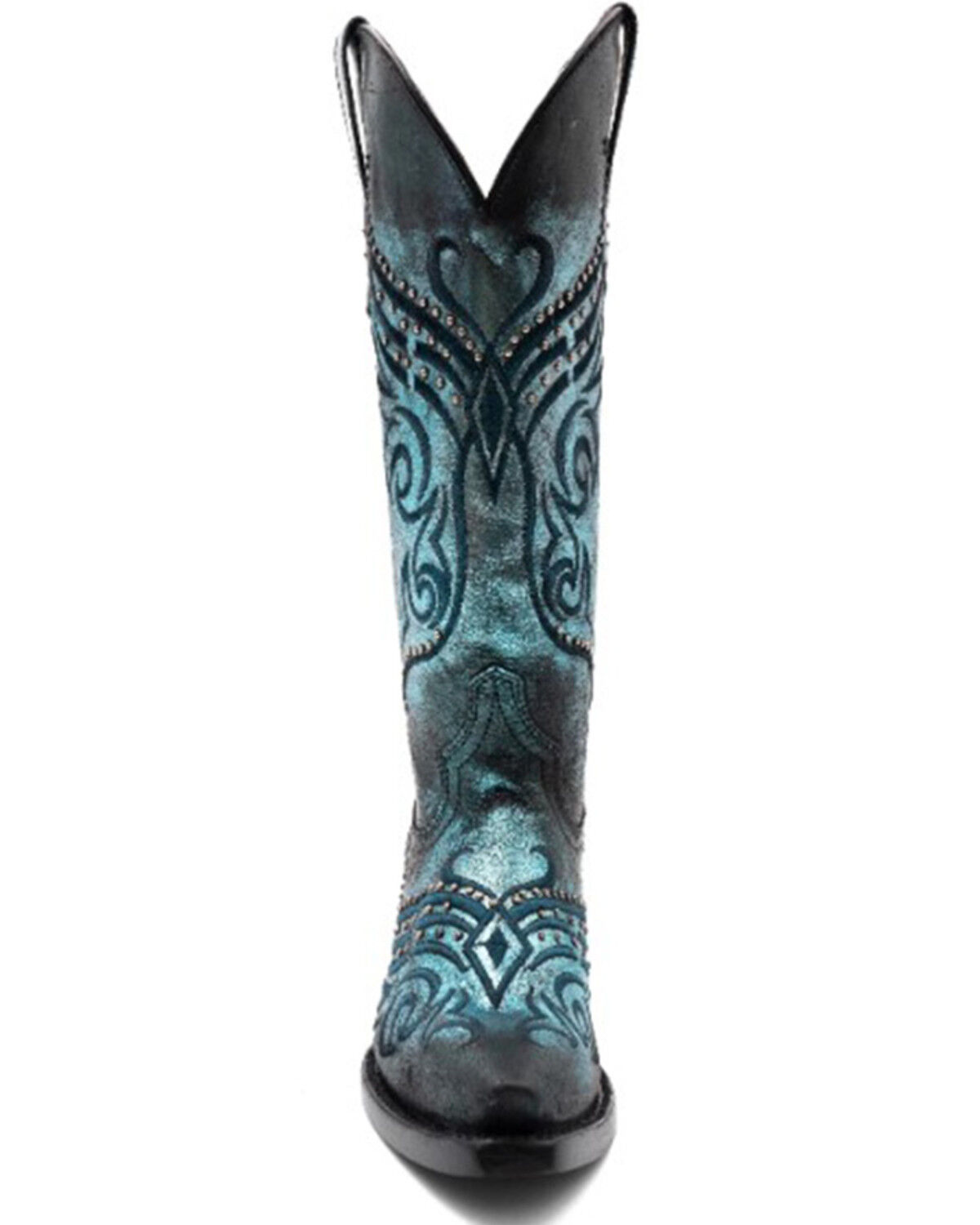 Image #4 - Ferrini Women's Masquerade Western Boots - Snip Toe, Multi, hi-res