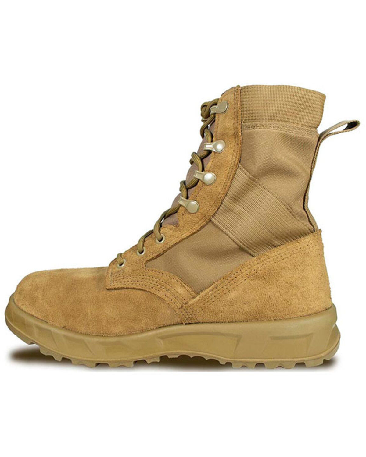 Image #3 - McRae Men's T2 Ultra Light Extended Comfort Combat Boots - Soft Toe, Camel, hi-res