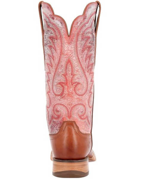 Image #5 - Durango Women's Arena Pro Western Boots - Broad Square Toe, Red, hi-res