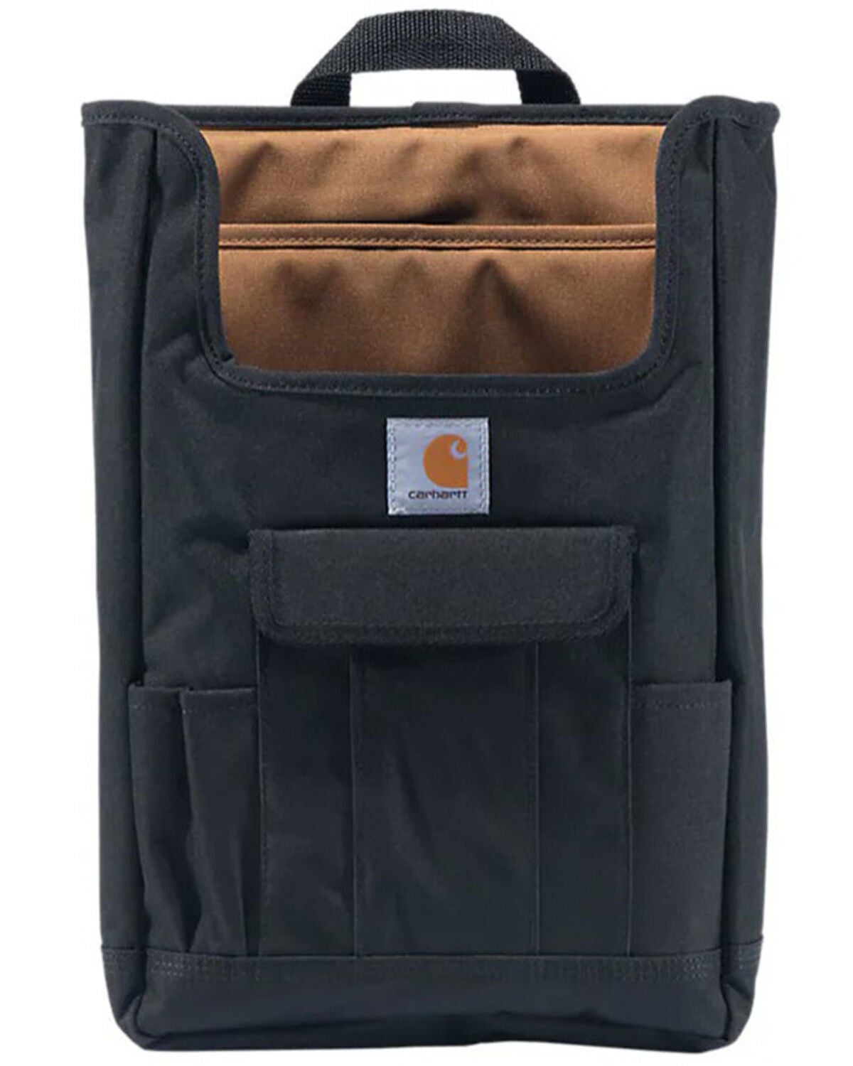 Carhartt Front Seat Car Organizer, Black, hi-res