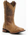Image #1 - Laredo Women's Wenda Western Boots - Broad Square Toe, Tan, hi-res