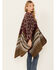Image #4 - Shyanne Women's Melange Yarn Cozy Shawl, Maroon, hi-res