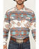 Image #3 - RANK 45® Men's Bodo Southwestern Print Long Sleeve Performance Western Shirt, Ivory, hi-res