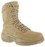 Reebok Men's Stealth 8" Lace-Up Side-Zip Work Boots, Desert Khaki, hi-res