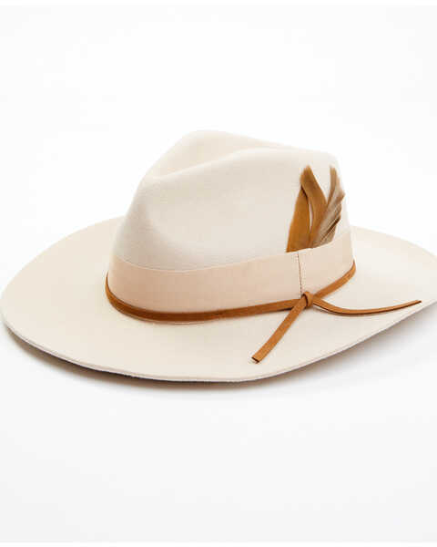 Idyllwind Women's Strawberry Cove Felt Western Fashion Hat , Blush, hi-res