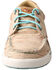 Twisted X Women's Hooey Loper Shoes - Moc Toe, Peach, hi-res