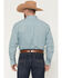 Image #4 - Wrangler Men's Classics Geo Print Long Sleeve Button-Down Western Shirt - Big, Turquoise, hi-res