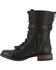 Image #3 - UGG Women's Jenna Military Boots - Round Toe , Black, hi-res