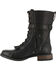 Image #3 - UGG Women's Jenna Military Boots - Round Toe, Black, hi-res