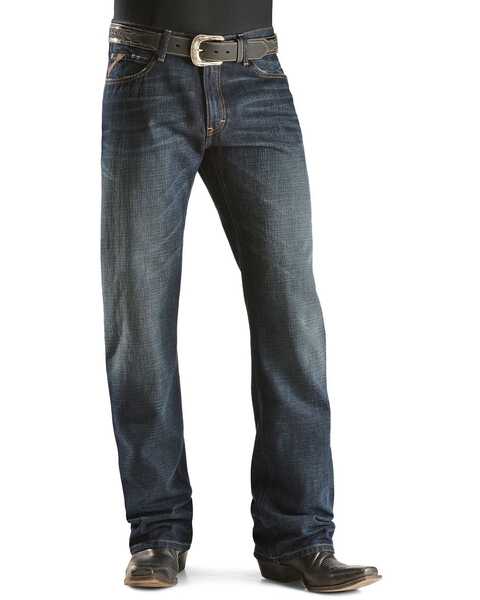 Ariat Denim Jeans - M4 Roadhouse Low Rise Relaxed Fit - Big & Tall, Dark Stone, hi-res