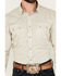 Image #3 - Cody James Men's Rex Striped Long Sleeve Snap Western Shirt, Cream, hi-res
