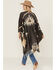 Image #4 - Idyllwind Women's Waterford Southwestern Print Fringe Shawl, Black, hi-res