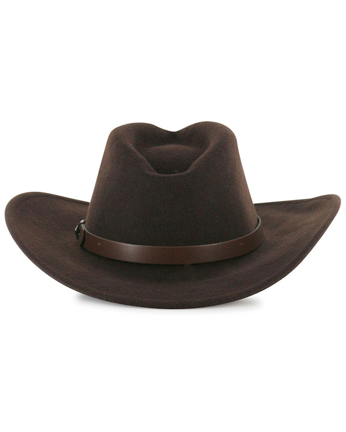 Image #3 - Cody James Men's Santa Ana Felt Western Fashion Hat, Brown, hi-res