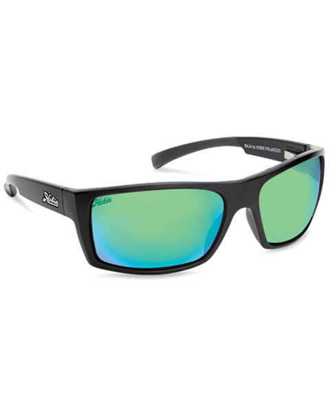 Hobie Men's Baja Satin Black & Copper PC Polarized Sunglasses , Black, hi-res