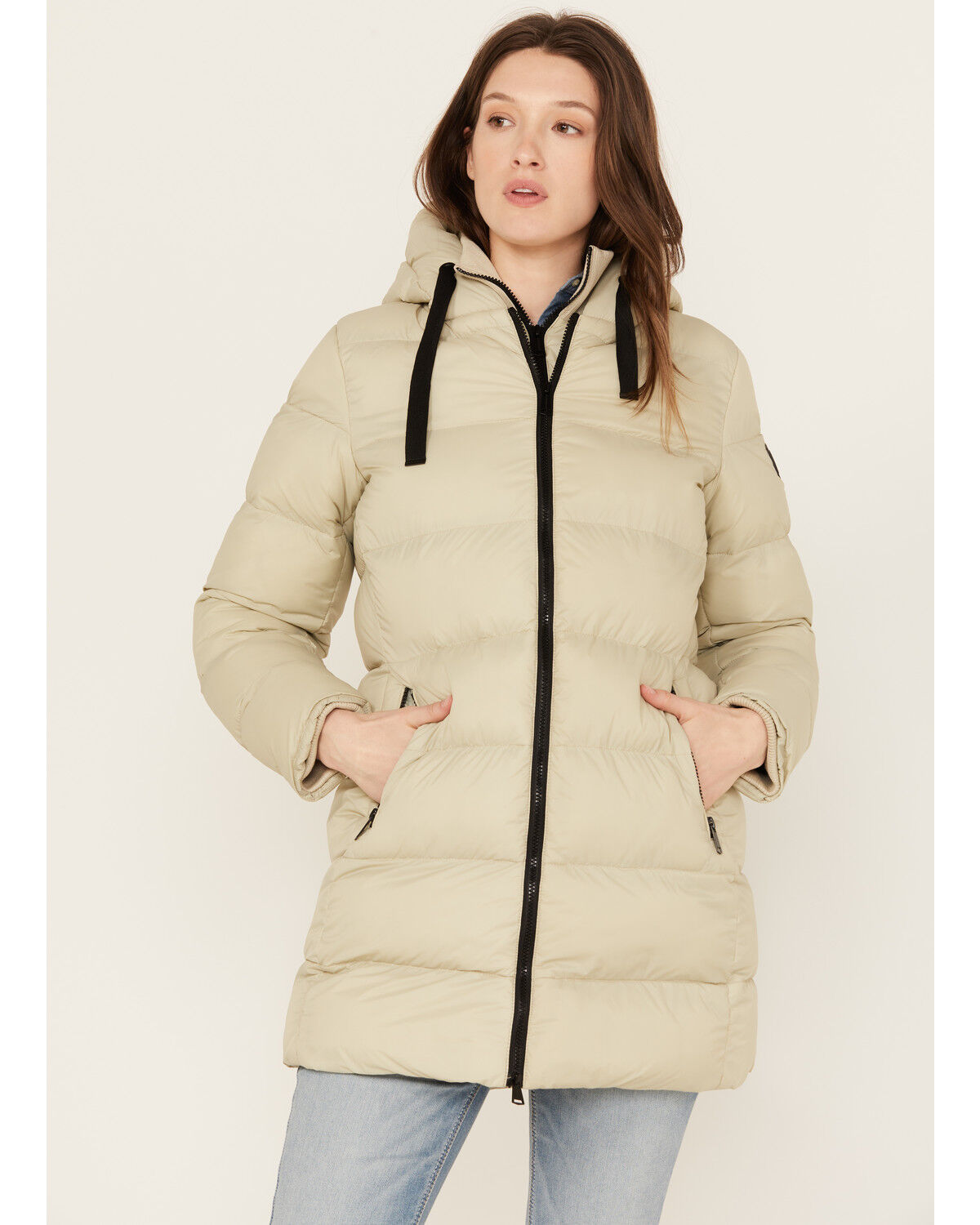 Image #1 - Rino & Pelle Women's Nadira Puff Jacket, Sage, hi-res