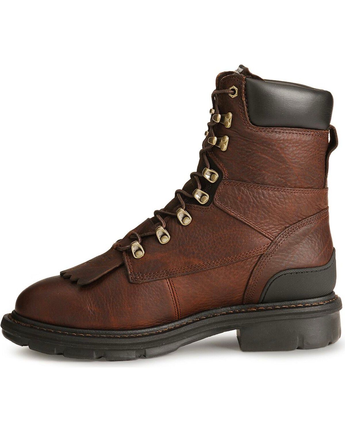 Image #4 - Ariat Hermosa XR 8" Lace-Up Work Boots, Redwood, hi-res