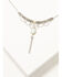 Image #1 - Shyanne Women's Luna Bella Choker Necklace, Silver, hi-res