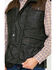 Outback Trading Co. Men's Brant Oil Dual Entry Vest , Olive, hi-res