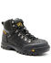 Image #1 - CAT Men's Threshold Waterproof Work Boots - Steel Toe, Black, hi-res