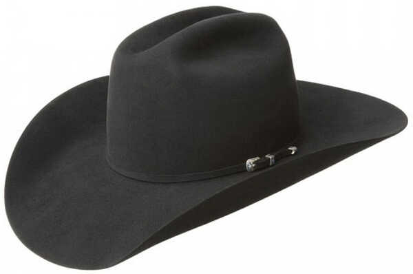 Image #1 - Bailey Stellar 20X Felt Cowboy Hat, Black, hi-res