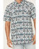 Image #3 - Moonshine Spirit Men's Thunder Cloud Southwestern Print Short Sleeve Snap Western Shirt, White, hi-res