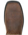 Rocky Men's Worksmart Waterproof Work Boots - Square Toe, Brown, hi-res