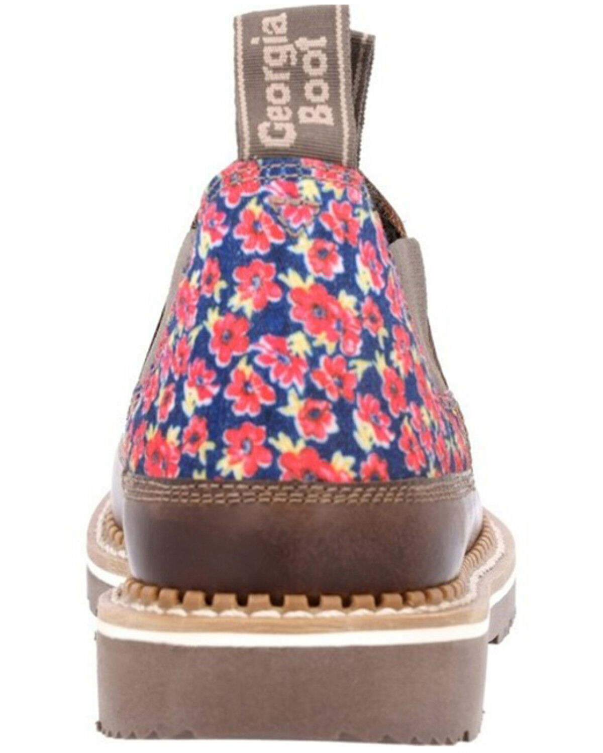 Image #5 - Georgia Boot Women's Pull On Work Boots - Round Toe, , hi-res