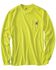 Carhartt Force Color-Enhanced Long Sleeve T-Shirt, Lime, hi-res