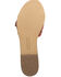 Image #7 - Dingo Women's Lariat Sandals, Red, hi-res