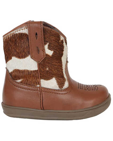 Roper Infant Boys Cora Cowbabies Western Boots - Round Toe, Brown, hi-res