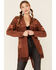 Image #1 - Double D Ranch Women's Viva Maria Fringe Suede Jacket, , hi-res