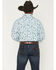 Image #4 - George Strait by Wrangler Men's Paisley Print Long Sleeve Button-Down Stretch Western Shirt, White, hi-res