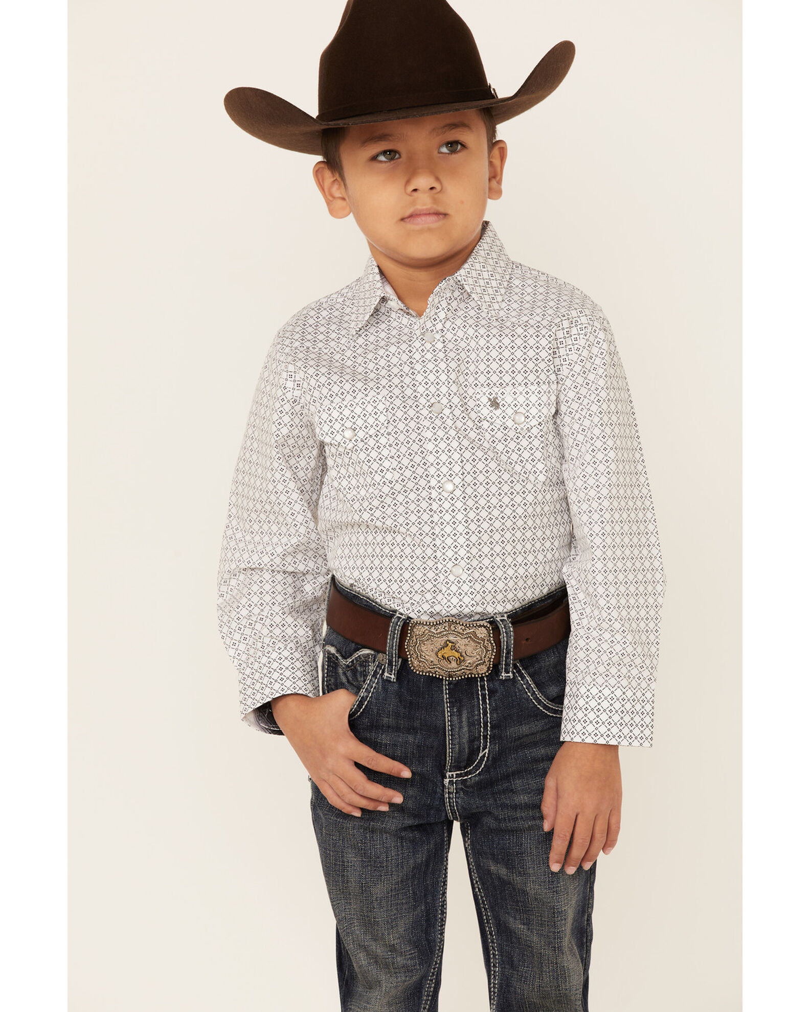 Cowboy shirts for kids store