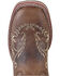 Smoky Mountain Youth Girls' Marilyn Western Boots - Square Toe, Brown, hi-res
