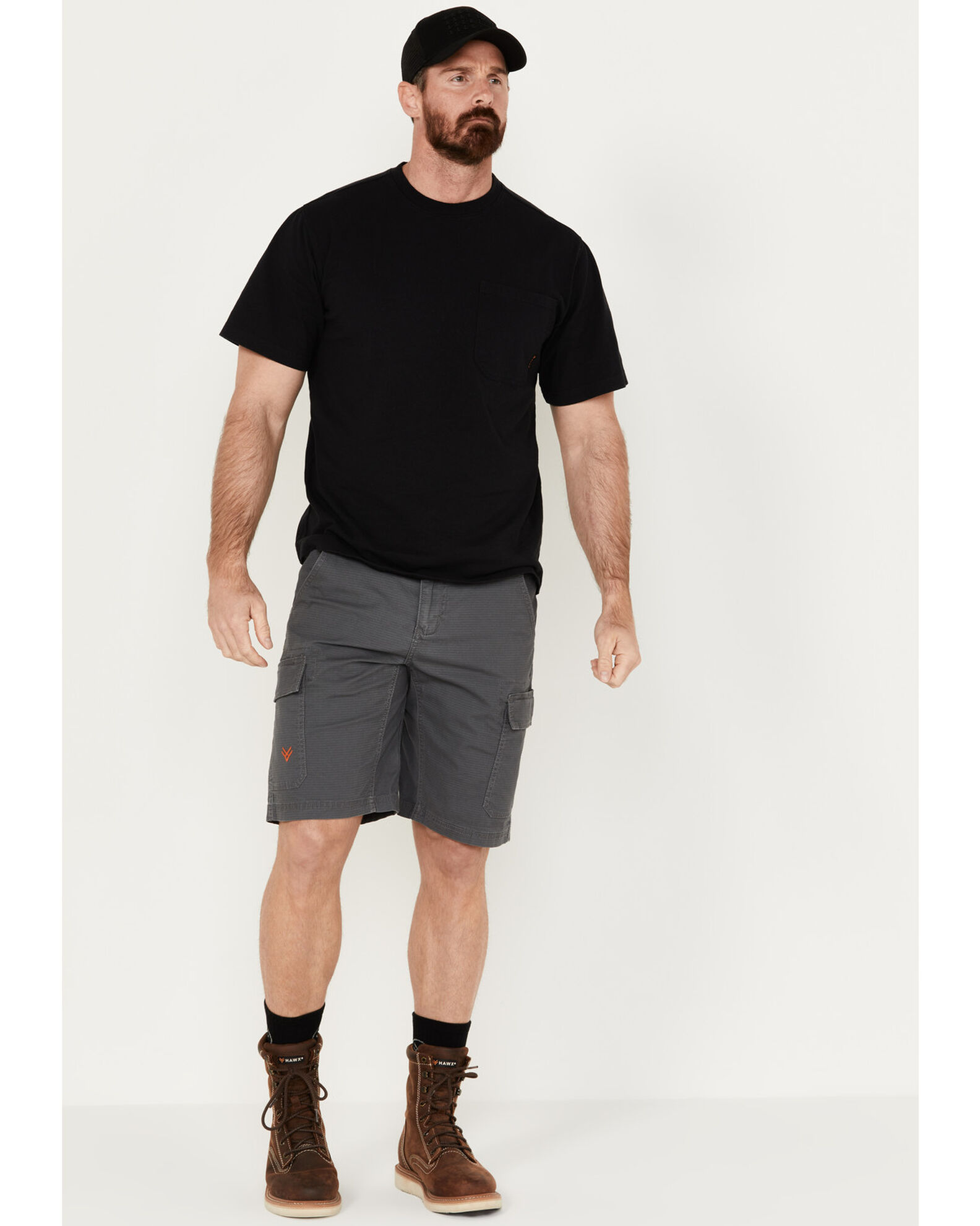Mens stretch cheap work shorts