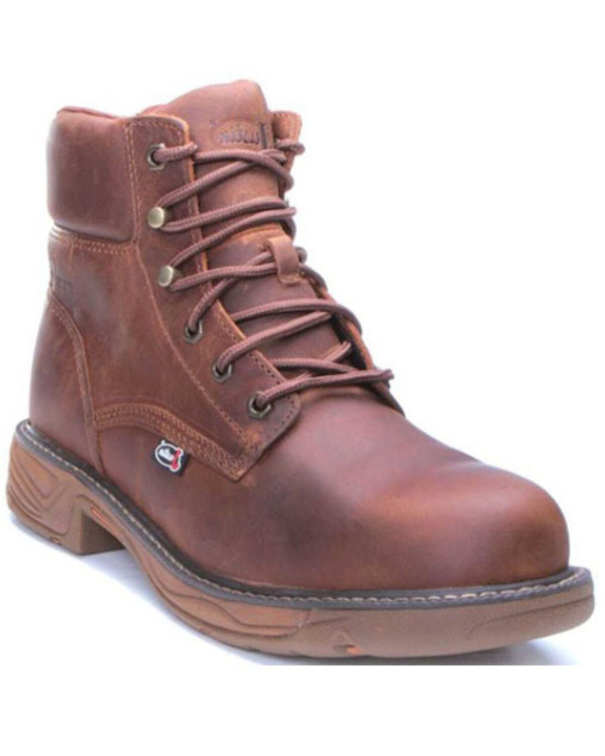Image #1 - Justin Men's Rush Barley Work Boots - Nano Composite Toe, , hi-res