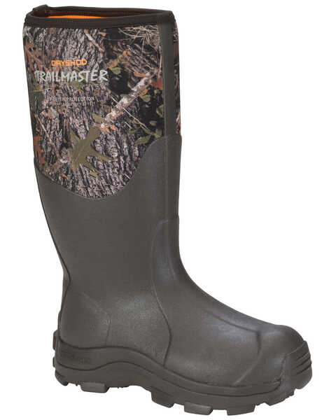 Dryshod Men's Camo Trailmaster Hunting Boots - Soft Toe , Camouflage, hi-res
