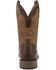 Image #5 - Laredo Men's Stratford Western Performance Boots - Broad Square Toe, Brown, hi-res