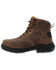Image #3 - Georgia Boot Men's 6" FLXpoint Ultra Lace-Up Waterproof Work Boots - Soft Toe, Black/brown, hi-res