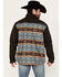 Image #4 - Cinch Men's Blocked Southwestern Softshell Jacket, Brown, hi-res
