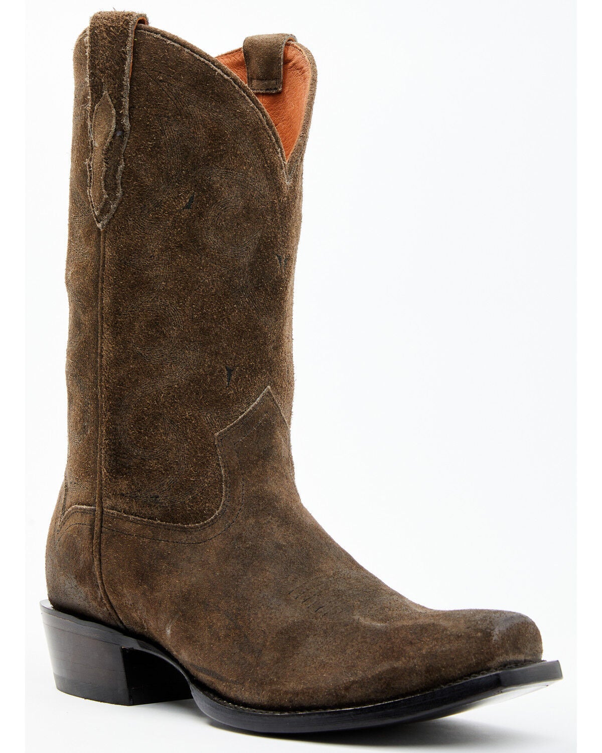 Moonshine Spirit&reg; Men's Gordon Roughout Western Boots - Square Toe, Brown, hi-res