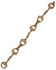 Image #1 - Lainey Wilson Women's Horse Bit Chain Link Bracelet, Gold, hi-res