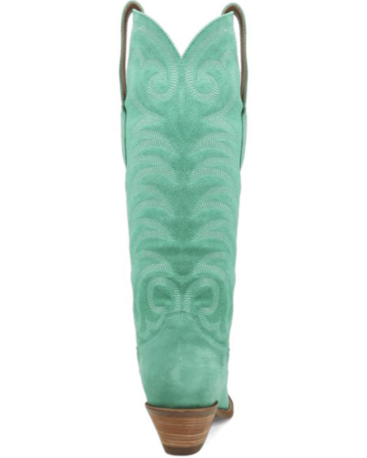Image #5 - Dingo Women's Movin On Tall Western Boots - Round Toe, Green, hi-res