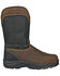 Image #2 - Hoss Men's Slag Waterproof Metguard Wellington Work Boots - Composite Toe, Brown, hi-res